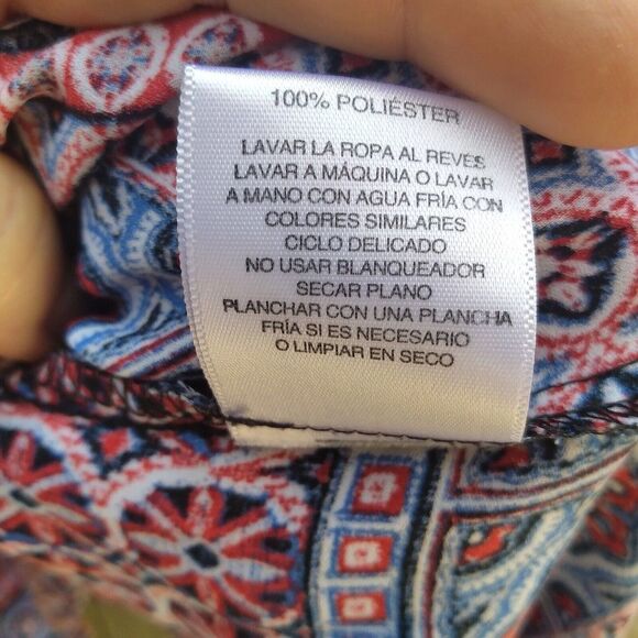 Valerie Stevens size L double layered tank top high low lagenlook - Picture 8 of 9